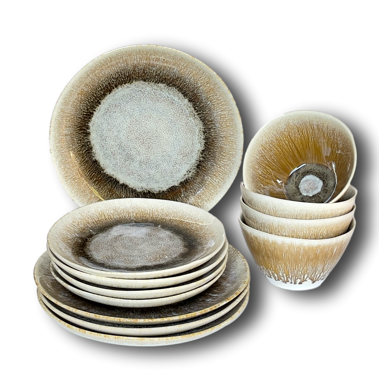 Point Lobos Dinnerware - 12 Piece Place Setting for 4