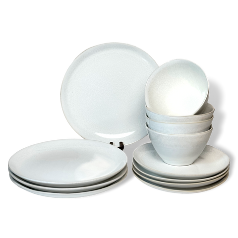 Lily Valley Dinnerware - 12 Piece Place Setting for 4