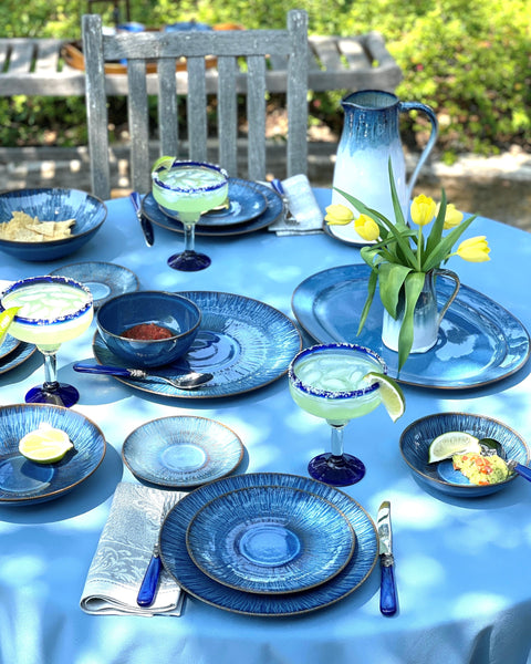 Stillwater Azul Dinner Plate