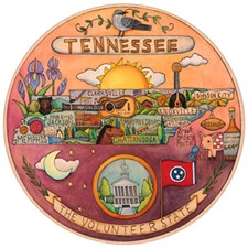 Tennessee - Lazy Susan 18"