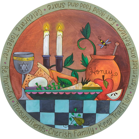 A Blessed Time - Lazy Susan 18"