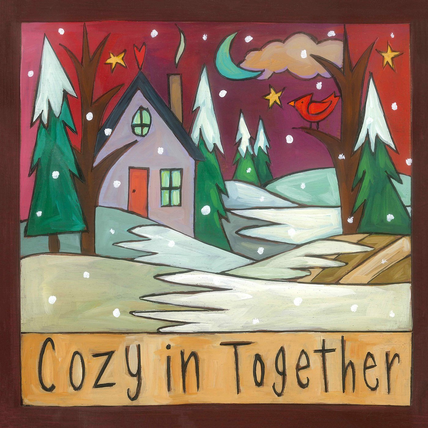 "It's Cozy Time" Plaque