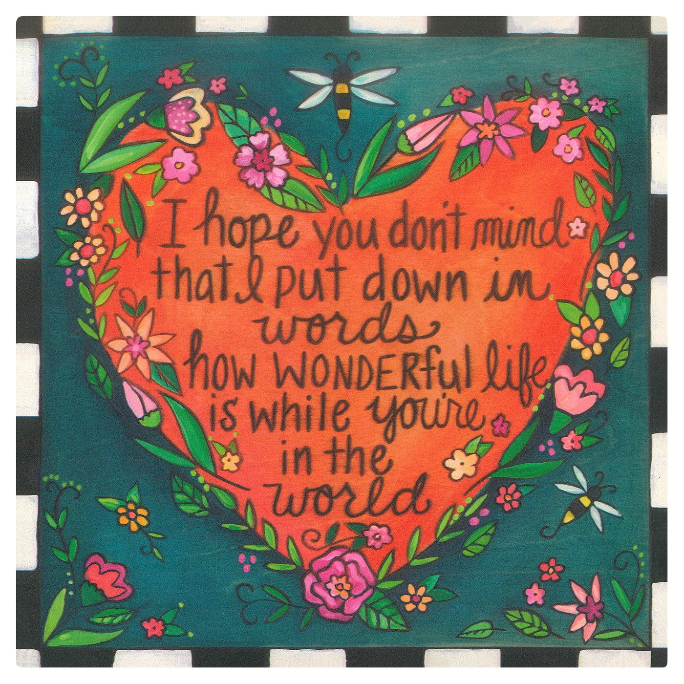 "Love Note" Plaque