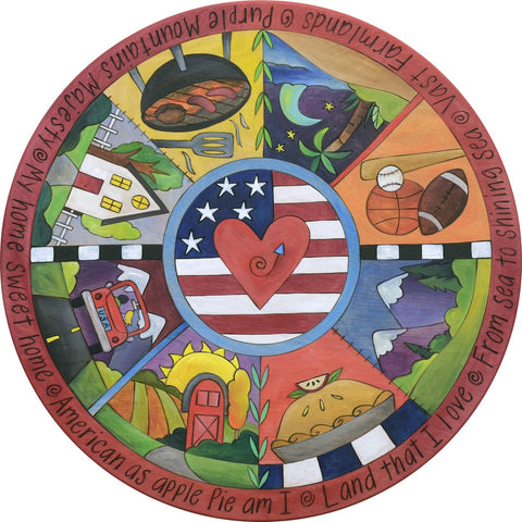Party In The USA Lazy Susan 18"