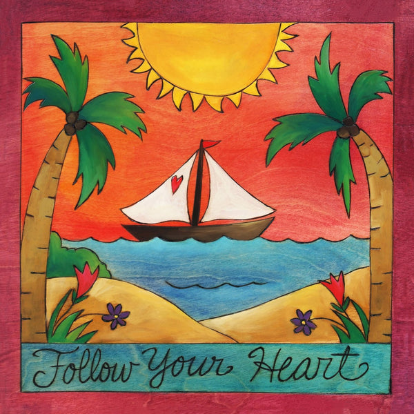 Wear Your Heart On Your Sail" Keepsake Box