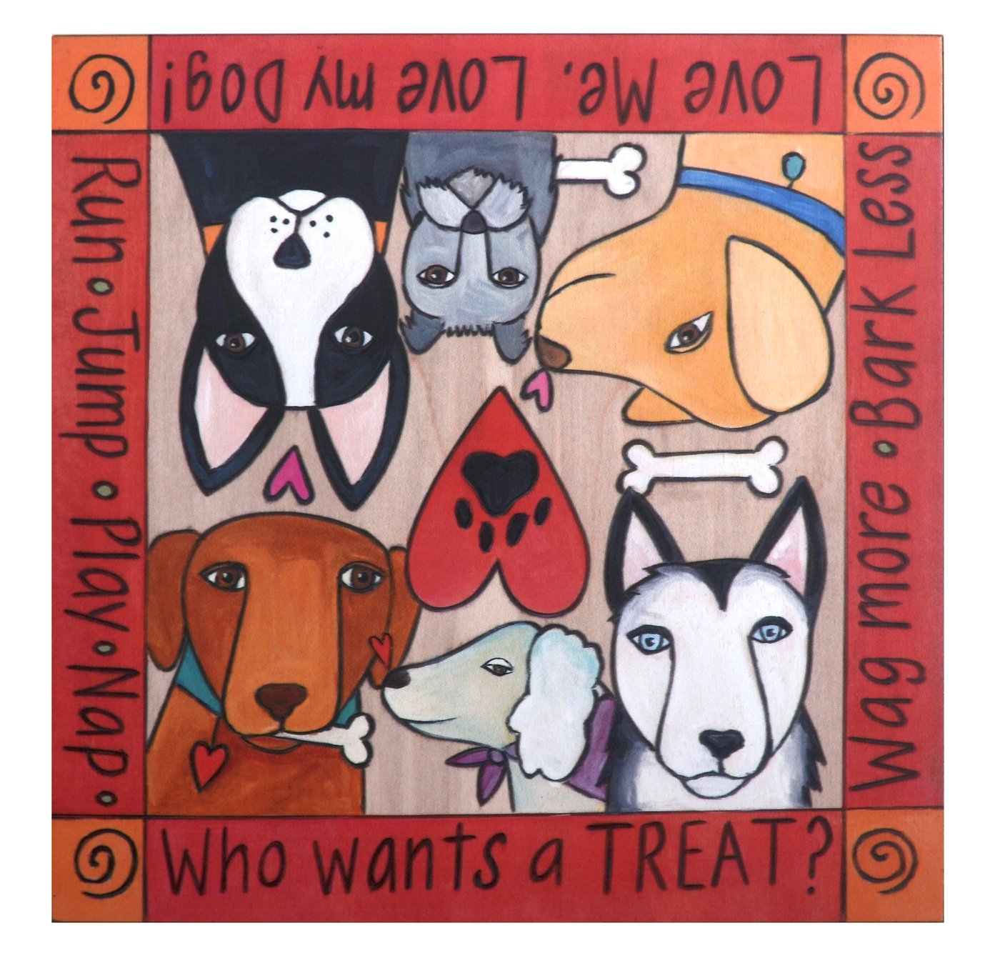 "What's Your Dog Trick?" Dog Treat Box